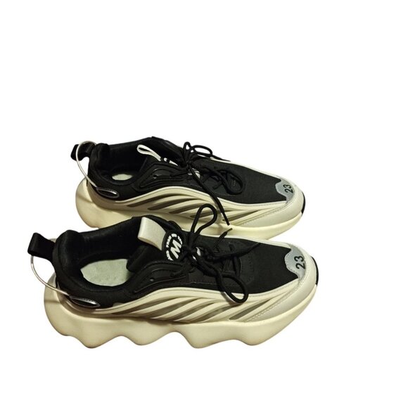 Men's Sneakers, Height-Boosting Shoes, Breathable Fabric Lining, Size 9.5 - Picture 4 of 7